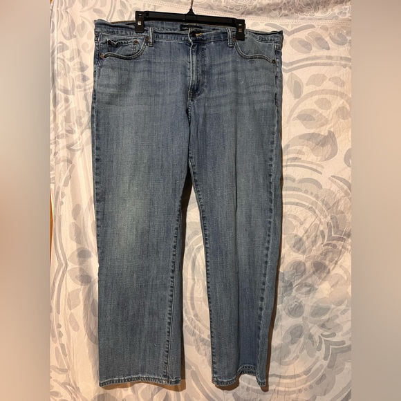 Lucky Brand 361‎ Vintage Straight Jeans Light Wash Cotton Blend Men's Size 40x30 - Picture 1 of 12